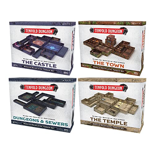 Gale Force Nine Tenfold Dungeon The Castle - Juego de mesa con...