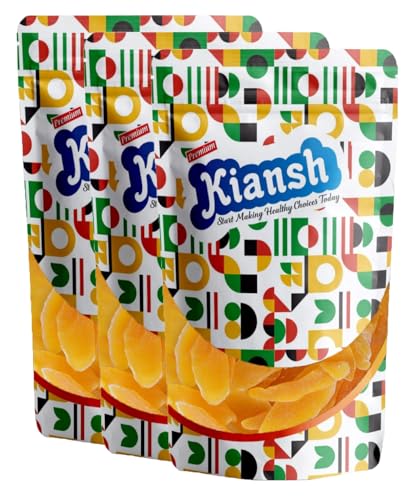Image of Kiansh Dry fruits Nuts And Seeds (Dried Mango, 600g)