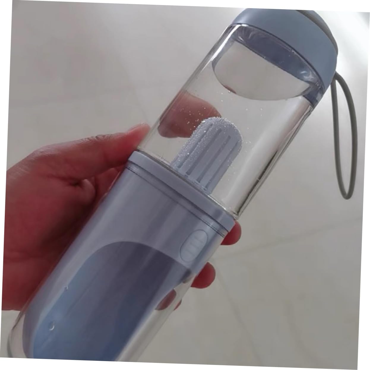 BESPORTBLE Borraccia per Cani e Gatti da Viaggio 330ml, Dispenser d'Acqua Portatile, Struttura Robusta e Anti-Polvere, per Uscite e Passeggiate