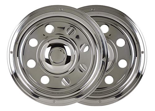 Lot de 2 enjoliveurs universels 19,5" - Droits - Essieu arrière pour camions Cover