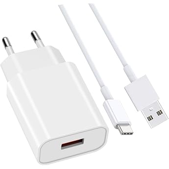 Charger/Power Supply Compatible with Motorola Moto G54/G14/G84/G24/G53/E13/G73/G13/G23/G32/A14/G53 and 1.5 m USB C Charging Cable