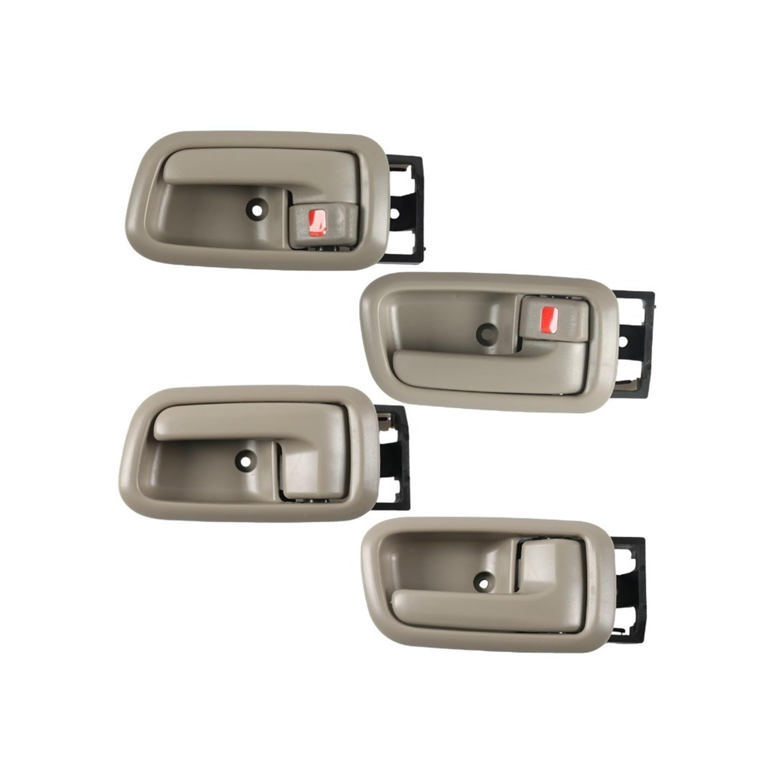 LSDSAAZA Interior Inner Handle 69205-0C010 69206-0C010 69207-0C010 69208-0C010 Interior Door Handle for Toyota for Tundra 2000-2006 for Sequoia 2001-2007(Beige)