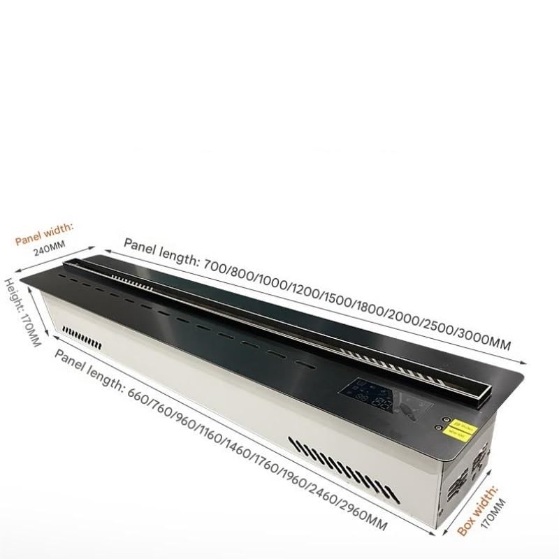 Camino da Interno Simulazione di camino elettronico atomizzante 3D con umidificatore a fiamma incorporato, decorazione for mobile TV da soggiorno, elettrico(1500mm)