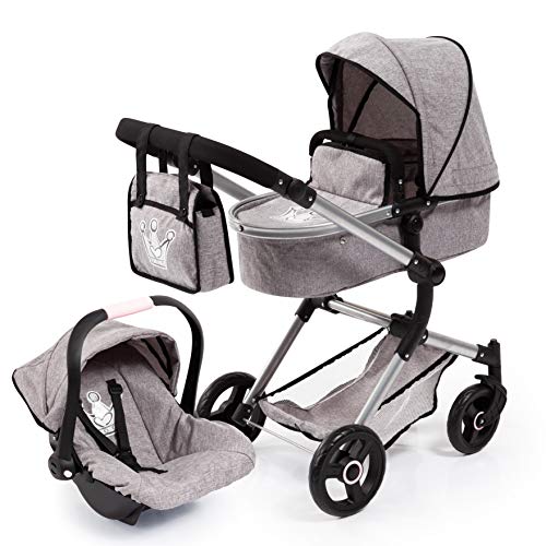 Juguetes y juegos Muñecas y accesorios Juguetes y juegos Muñecas y accesorios Carrito Shara Inglesina azul para muñecos Smoby 250481 clab64.fr