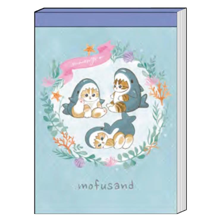 Amazon.co.jp: サンスター文具 mofusand メモミニ サメにゃん 第