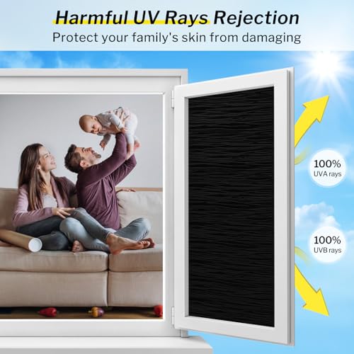 Película opaca para ventana de privacidad rabbitgoo miniatura 4