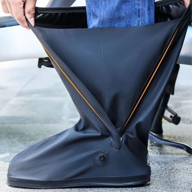 Capa Portetora Calçado Polaina Galocha Protetor De Tênis Impermeável Para Motociclista Ciclista Show Chuva (Regular, BR, Adulto, Faixa Numérico, G, 36, 37)
