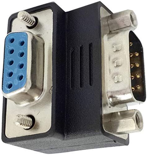 Adaptador Toptekits DB9 Macho a Hembra 90 grados miniatura 5