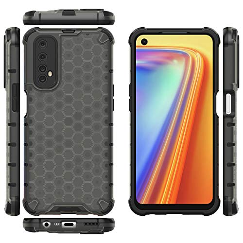 Image of Glasgow Back Case Cover Designed for Realme Narzo 20 Pro - Black