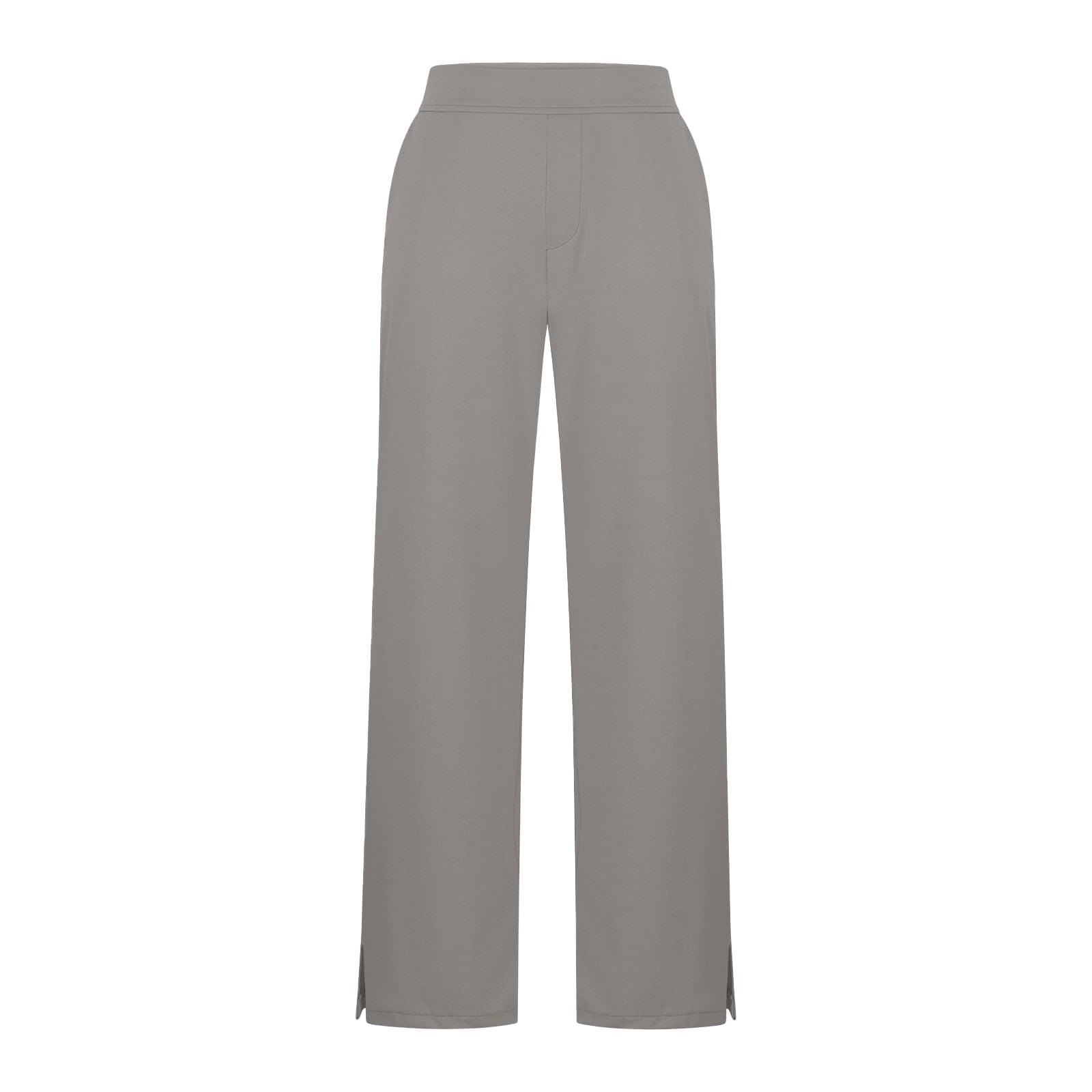Pantalones de yoga para mujer, pierna ancha, elásticos, para tiempo libre