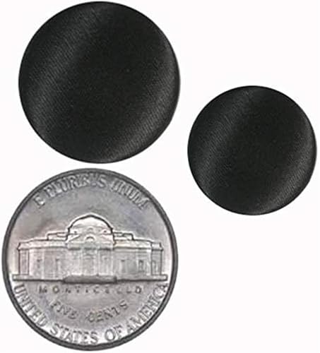 Miniatura 3 de MisterShop Brand Deluxe - Juego de botones de traje de esmoquin negro de 11 piezas, fabricado en Estados Unidos