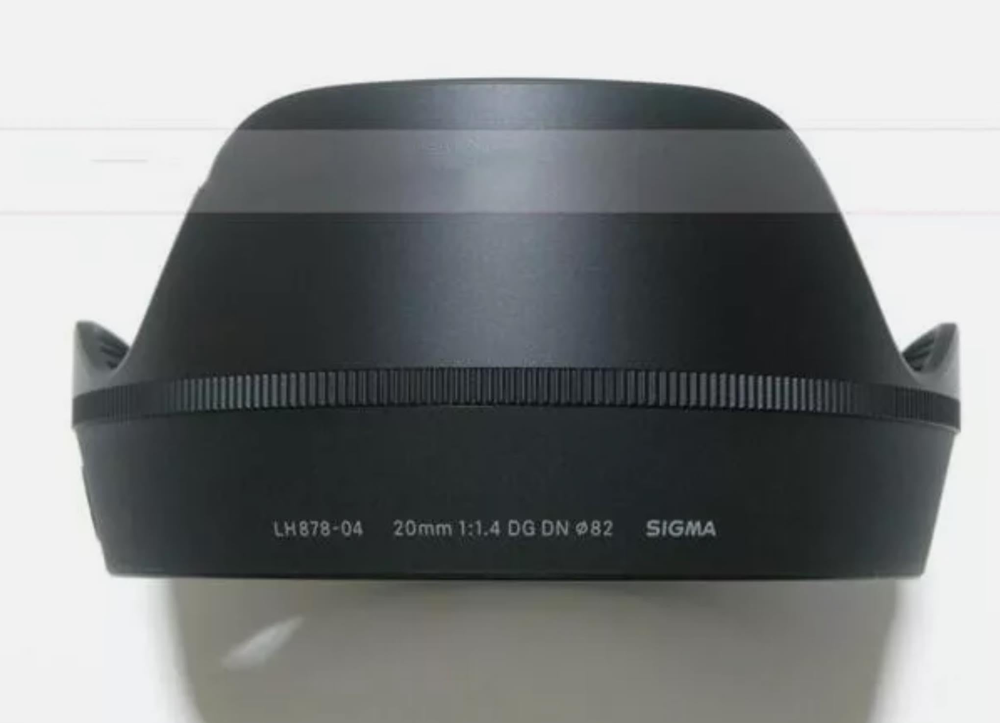 NEW Genuine 82mm Lens Hood LH878-04 Compatible with Sigma 20mm f/1.4 DG DN Art