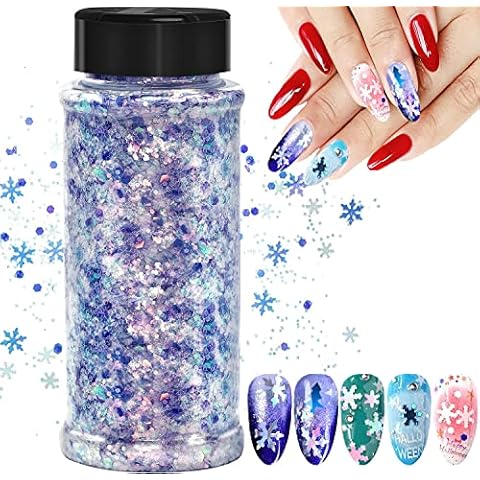 Weihnachts Glitter, 100g Weihnachten Kunst Glitter Pailletten Cover