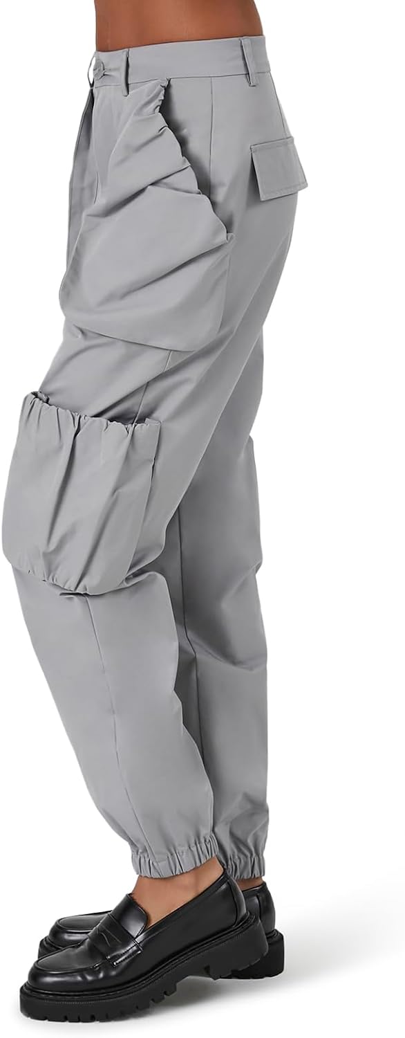 Forever 21 Womens Ruched Pocket Joggers - Image 3