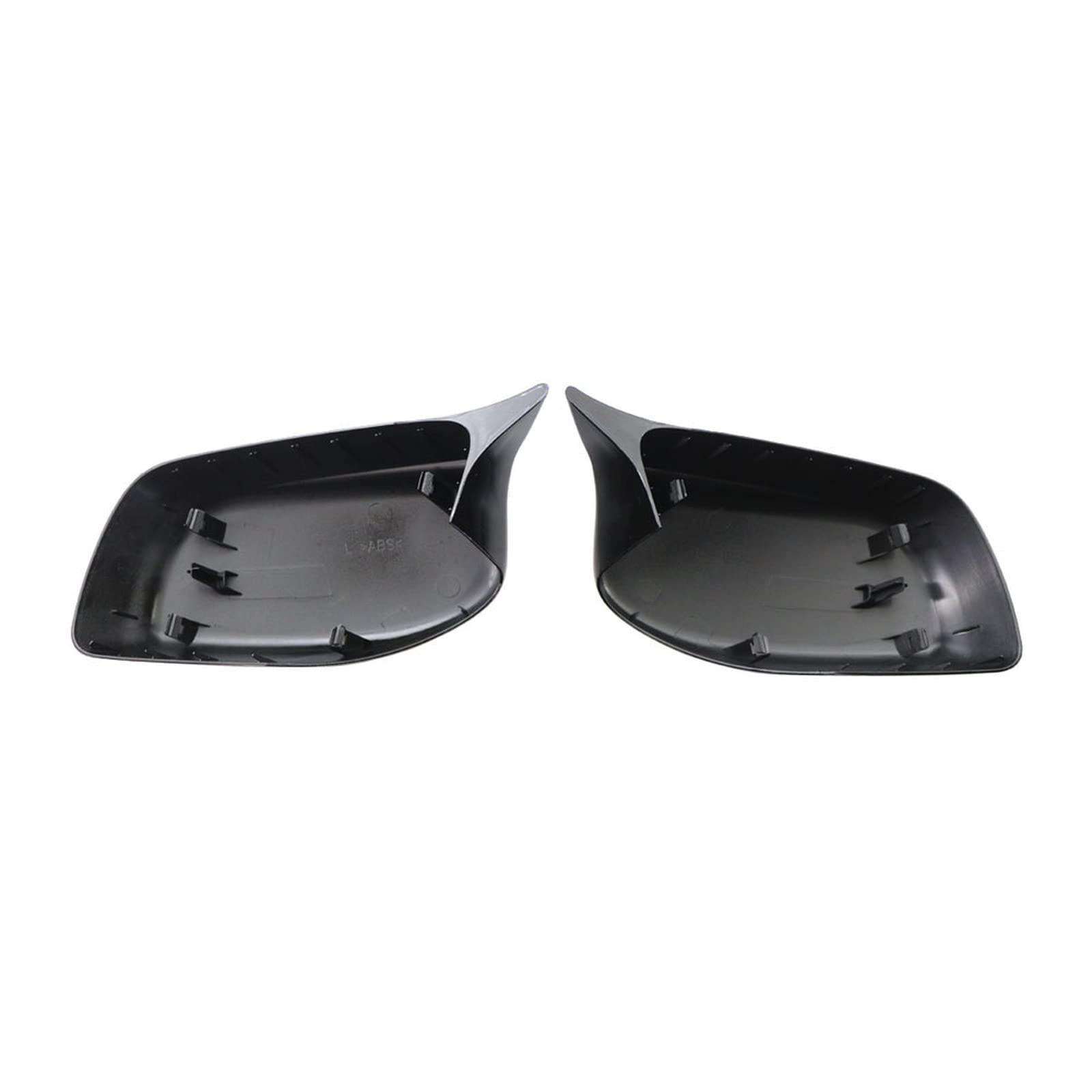 Pokrowiec na lusterko samochodowe, do BMW E60 E61 E63 E64 serii 5 2004-2008, lusterko wsteczne samochodu, osłona lusterka bocznego (błyszcząca czerń)