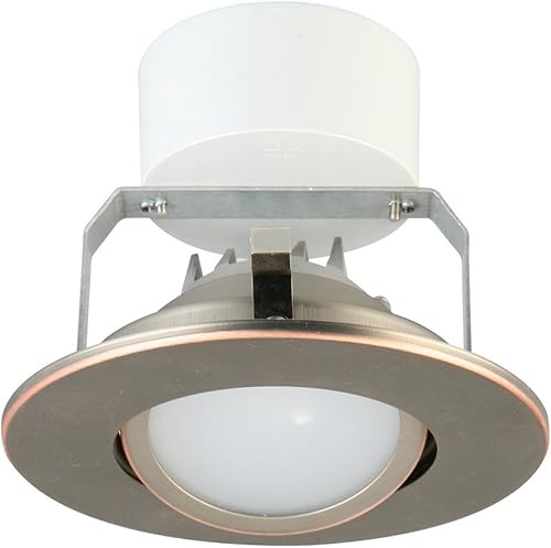 Miniatura 9 de Lithonia Lighting - 3IGMW luz LED 30K 90CRI M6 560 lm 3000K Módulo iGimbal, 3 pulgadas, blanco mate, 4G1MB LED 30K 90CRI M6, 8watts, 120 volts