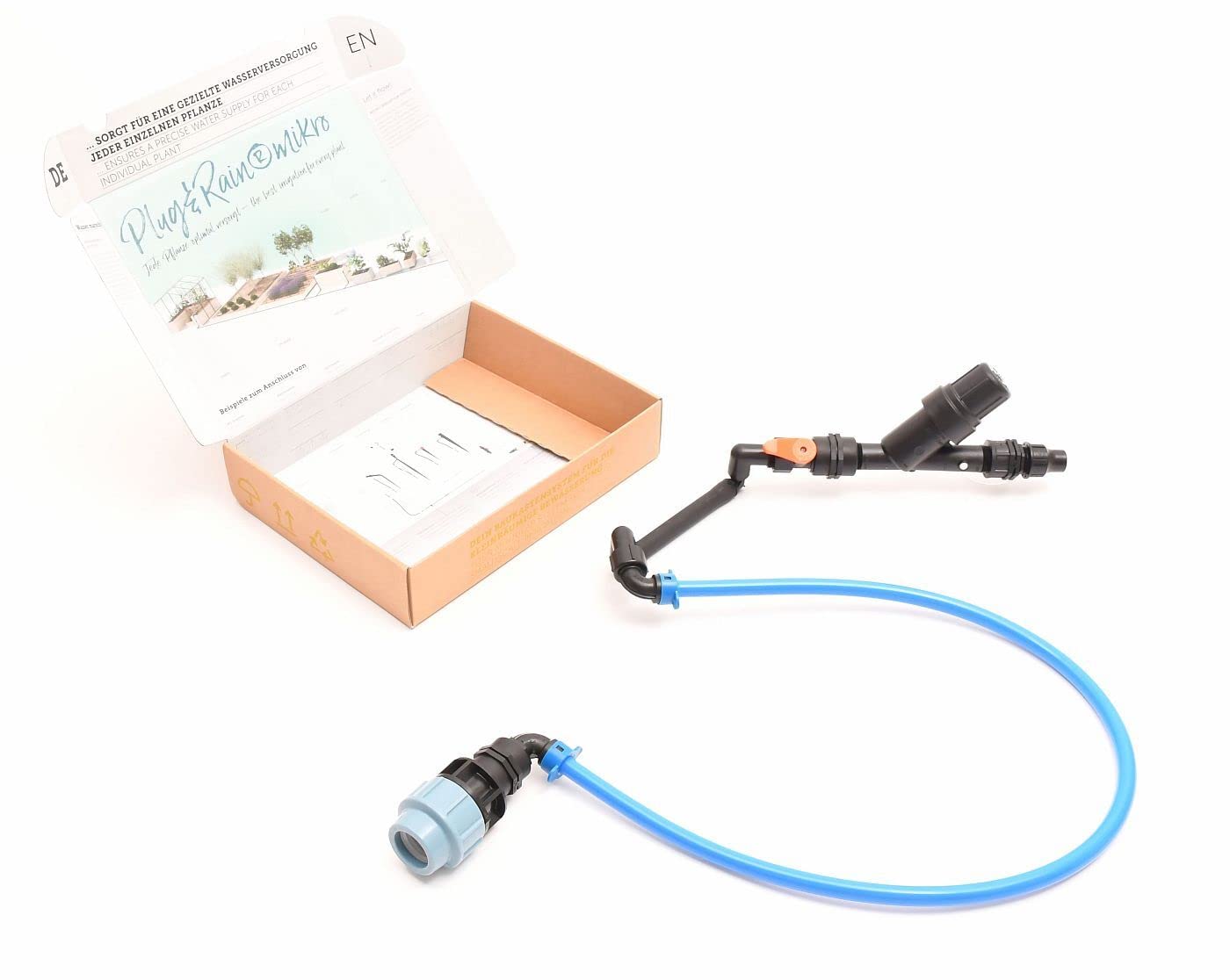 Plug&Rain Tropfrohr-Anschluss-Set, 32 mm (1") Premium