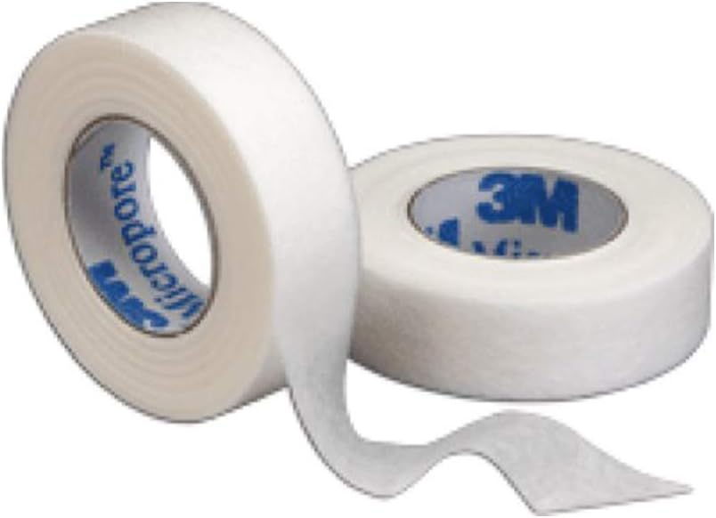 3M Micropore Tape 1/2" X 10 Yd White Box: 24