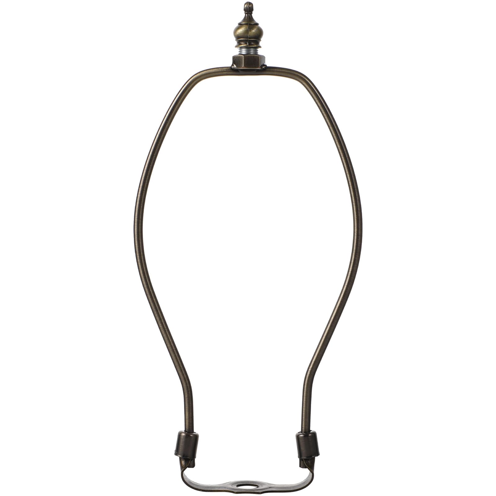 HEALEEP 1pc Lamp Horn Rack Lampshade Frame Lampshades Part Fitting (8 Inch, Bronze)