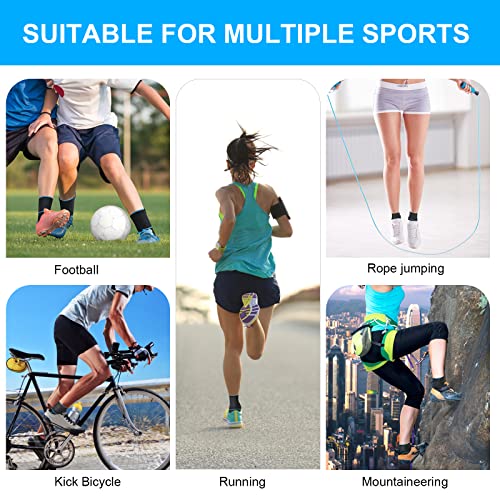 ACWOO Sprunggelenkbandage, 1 Stück Einstellbar Bandage Fußgelenk, Sport Schützen Fußgelenkbandage Sprunggelenk, Hochelastisch Knöchelstütze für Fußball Laufen Radfahren, Rechte und Linke Bandage