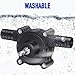 Drill Pump for Water Transfer, Self-Priming Electric Drill Powered Pump, Portable Hand Drill Water Pumps for Gasoline, Oil, Diesel, Aquarium, Garden – Heavy-Duty Transfer Pumps (1pc)