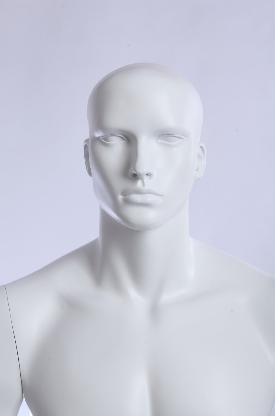 Euroton XM11-6 weiß in matt lackierte abstrakte Schaufensterpuppe Mannequin Mann Male