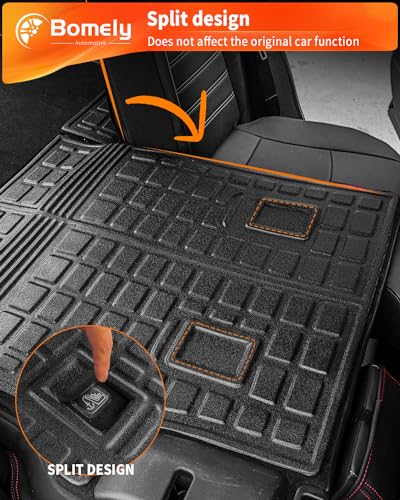 Bomely Fit 2019 2020 2021 Rav4 Tronco Tappetino Tpe Cargo Liner Per Tutte Le Condizioni Meteorologiche Tappetino In Gomma Toyota Rav4 Accessori (Tappetini Schienale+Fodera Carico) - 6