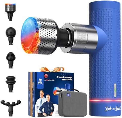 BOB AND BRAD A7 Pro Muscle Massage Gun with Heat and Cold Therapy...