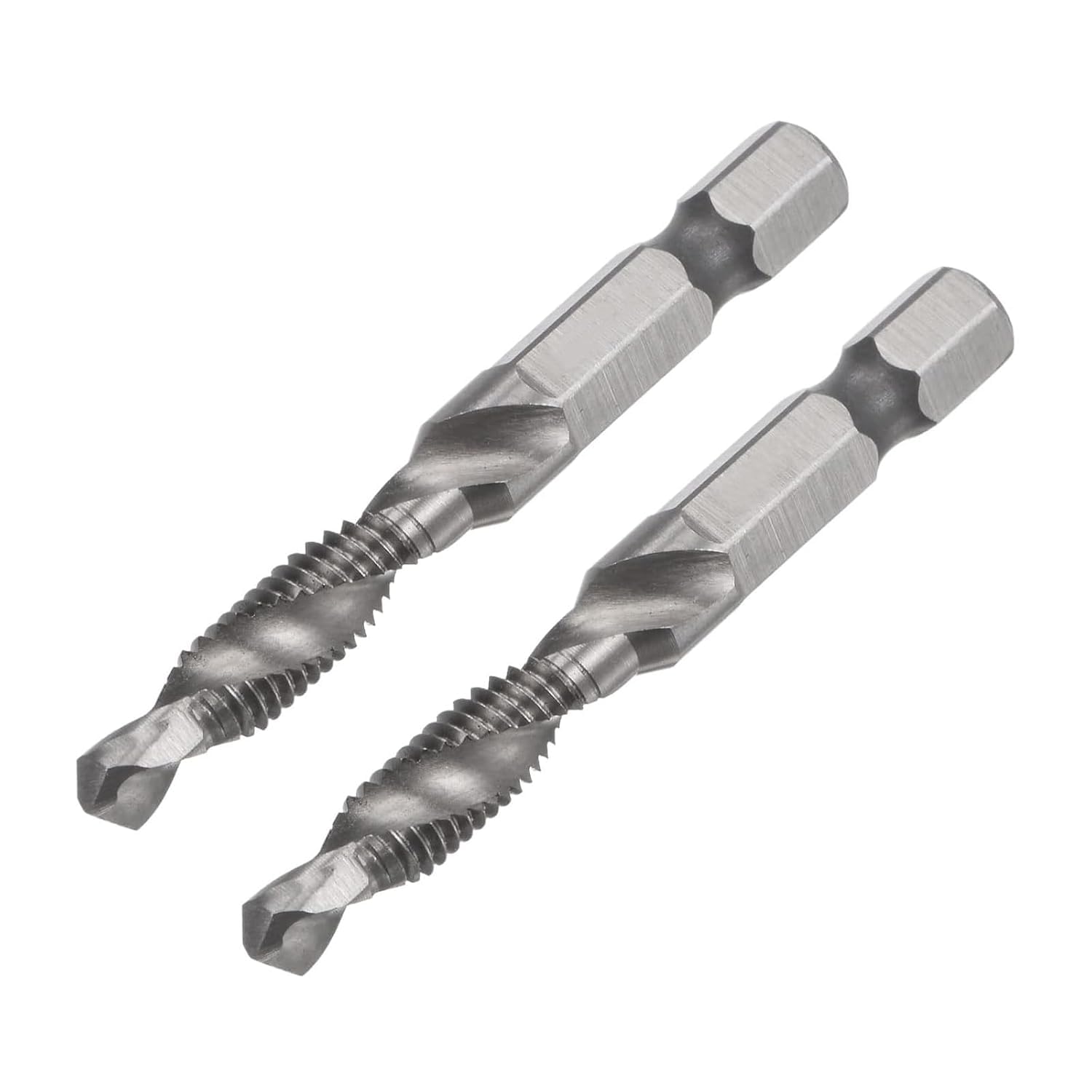 Ztolbriy 2 Stück Combinación Taladro y Rosca, Herramienta de