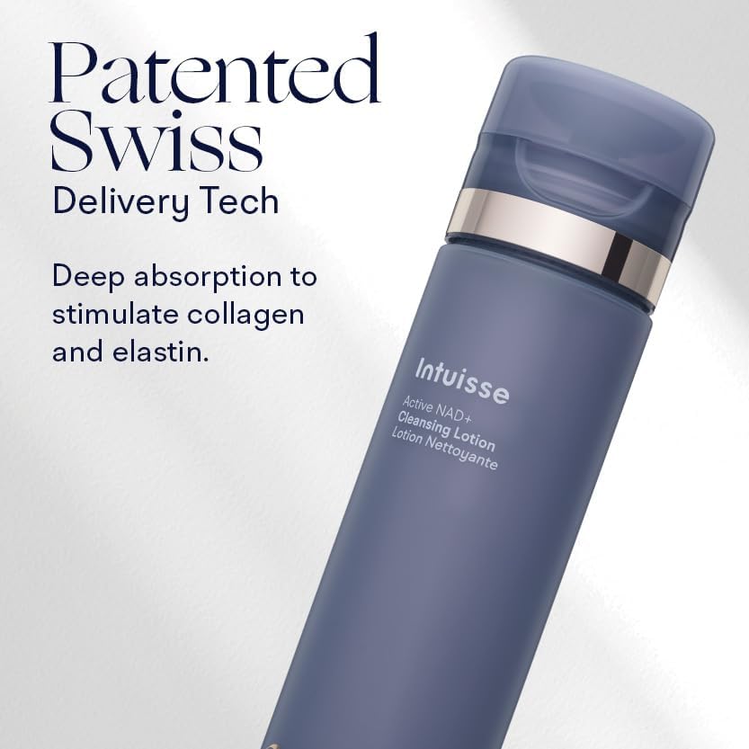 Active NAD+ Prebiotic Toner - Micellar Water & Makeup Remover– 5% Pharma-Grade NAD+ Cleanser with Centella Asiatica & A-Glucan Oligosaccharide – Swiss Liposomal Technology – 3.38 Fl Oz - Image 4