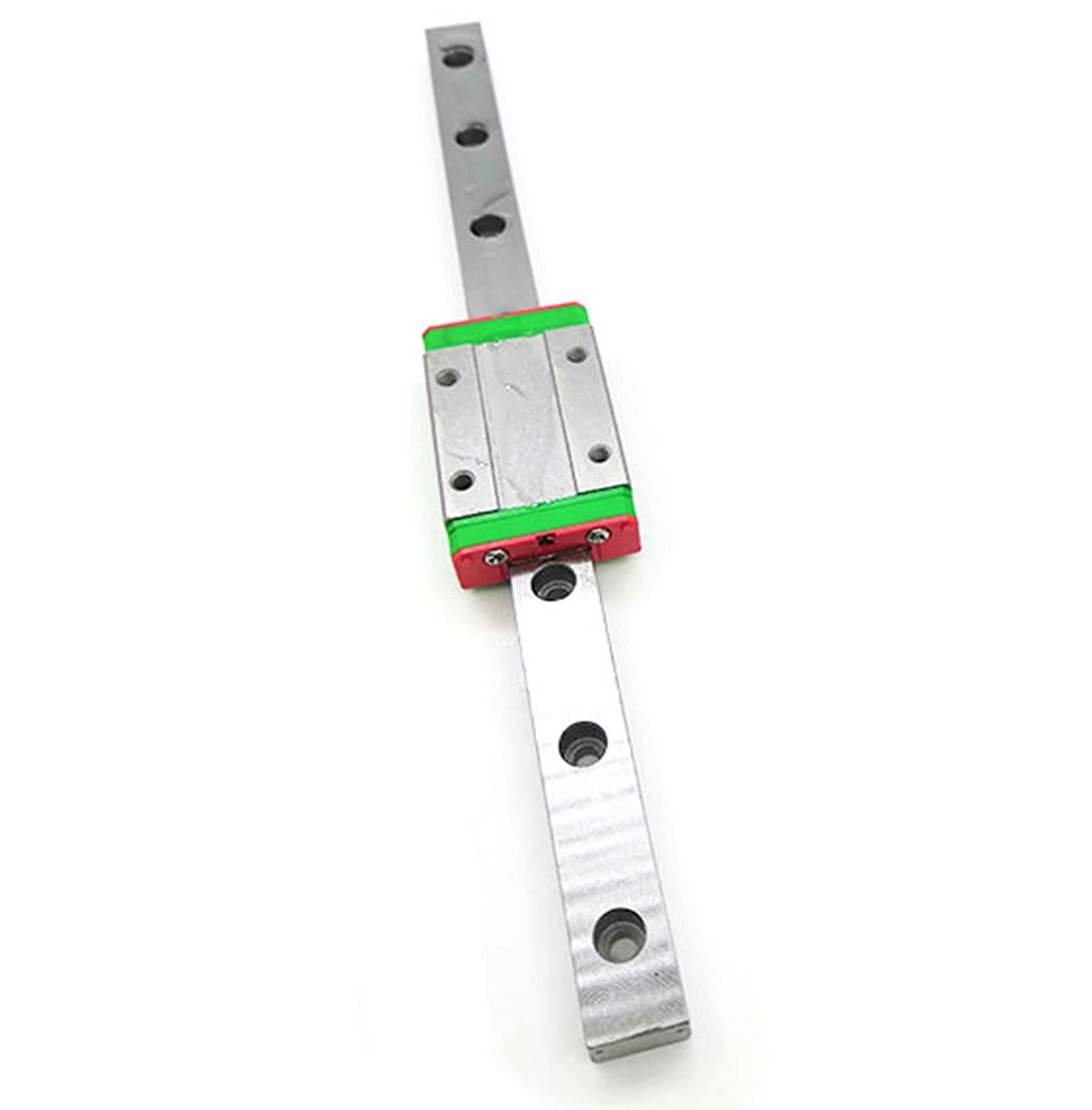 Leloo Lcuihong-liniowa prowadnica szynowa MGN9C lub MGN9H długi wózek liniowy + 9 mm prowadnica liniowa MGN9 L = 100-800 mm szyna liniowa mocna i trwała (kolor: MGN9H, długość prowadnicy: 450 mm)