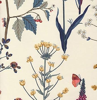 Berkshire Meadow Sanctuary Floral Garden Print Soil and Stain Resistant P Kaufmann Fabric Cotton,pkaufmann,1,U22134,Fabric,Fabric,pkaufmann,pkaufmann