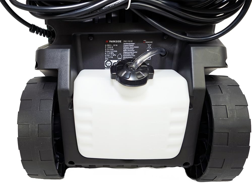 HEADNMORE® Paquete - Parkside® Limpiador de alta presión PHD verde - 2400W - 500 l/h - 170bar + HEADNMORE® Llavero