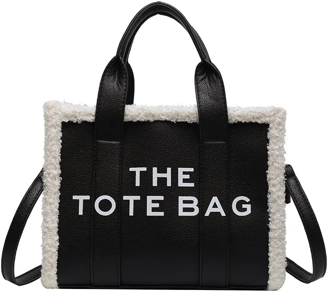 The Tote Bags para mujer - Bolsas de cuero personalizadas mini bolsa cruzada con asa superior para viajes y trabajo