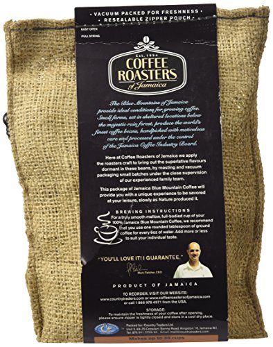 100% Jamaica Blue Mountain Coffee - 8 oz bag - whole beans