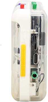 Acogedor Portable Cassette Player with Headphones, Converts old tapes and cassettes to MP3, Capture via USB, Tape to MP3 Converter, Compatible with Windows and OS X