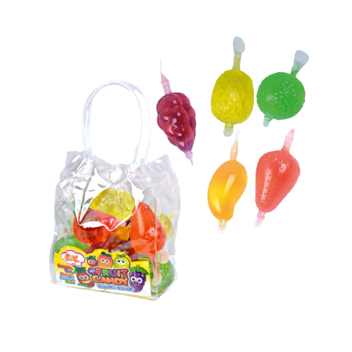 Fruit Splash Little Bag Joygum Caramelle Liquide da Schiacciare Borsetta da 420 g