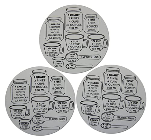 Imanes decorativos de guía de medición para refrigerador 3 pulg miniatura 6