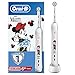 Oral-B Junior Cepillo De Dientes Eléctrico, 1 Mango De Minnie Recargable Con Tecnología De Braun, 1 Cabezal De Recambio, Apto Para Niños Mayores De 6 años