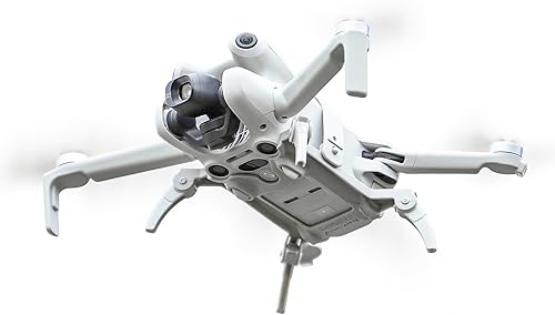 Miniatura 4 de Dron de plástico FPV 1.181 in tren de aterrizaje, pierna de drone aumento de engranaje pierna extendida para DJI Mini 4 Pro Drone Drone Accesorio