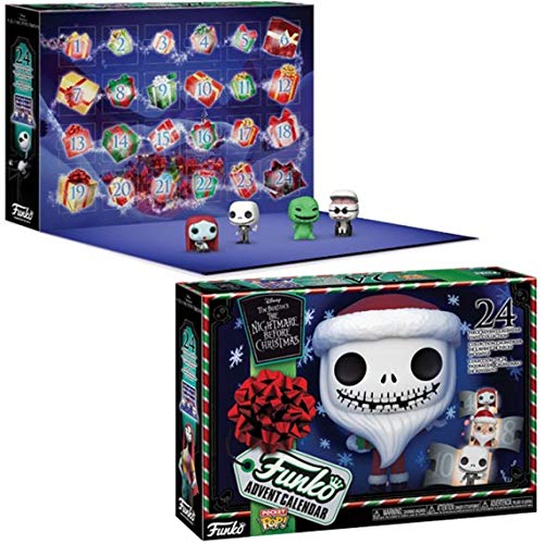 Funko Advent Calendar: The Nightmare Before Christmas - 24 Pocket Pop! Vinyl Figures (2020) #TOP3