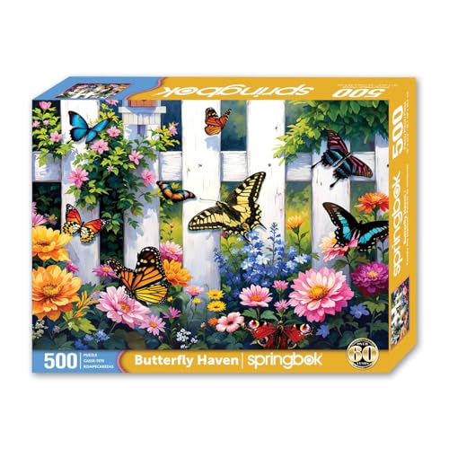 Puzzle de Mariposas Jardín Colorido 14+ Anos miniatura 2