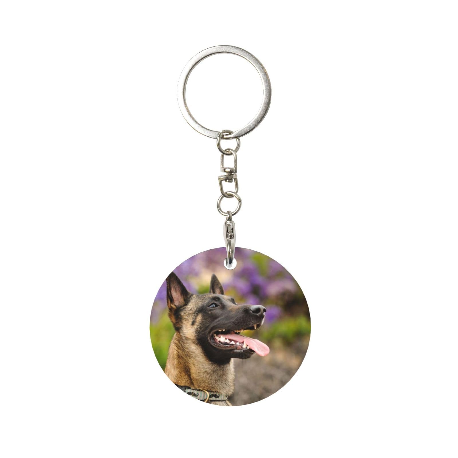 Collier Malinois, Pendentif Avec Une Photo D'un Chien, Bijoux Personnalisables Pour Les Amoureux Des Animaux, Votre Photo, Fait Main - France