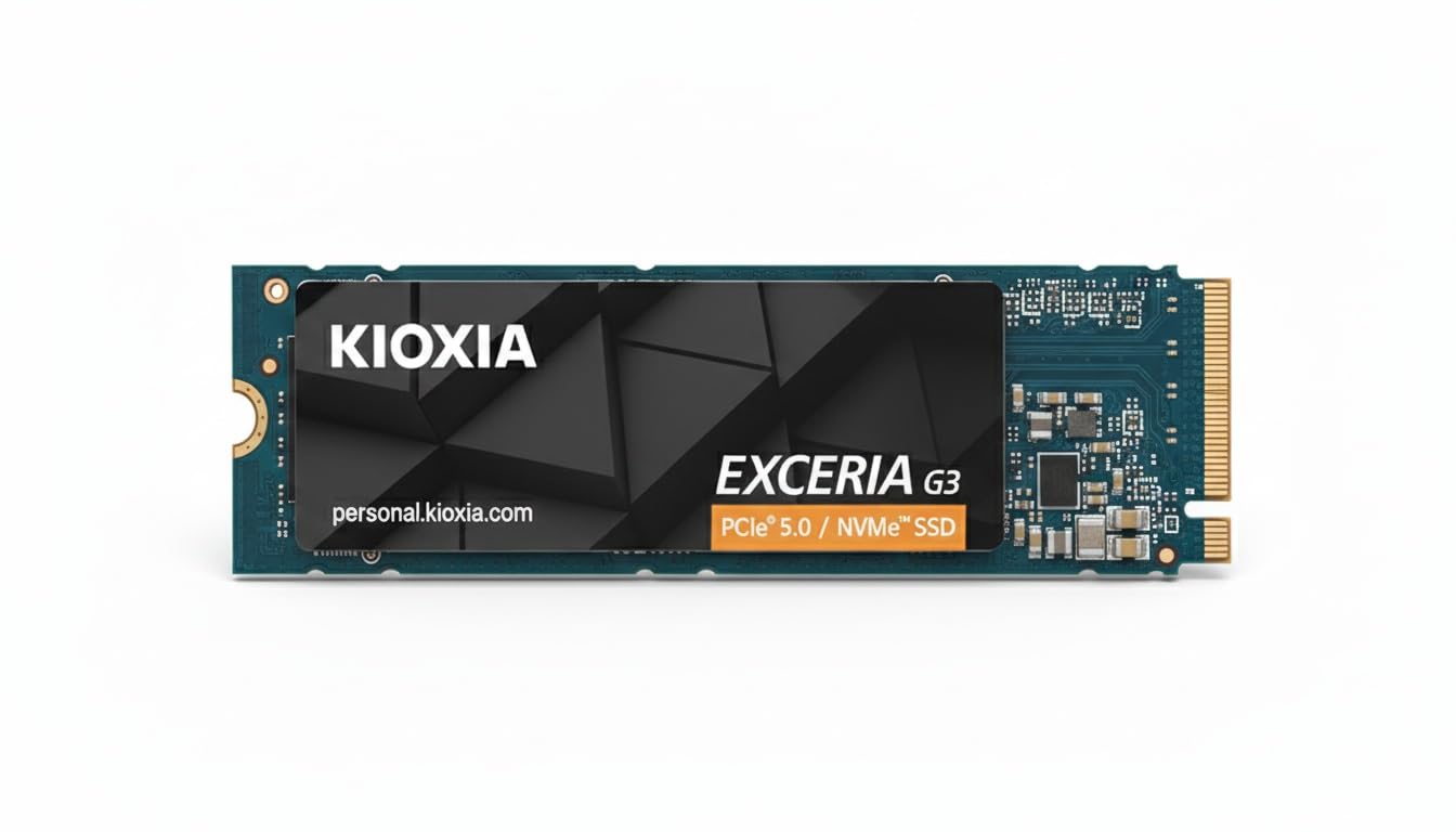 Amazon.com: KIOXIA Exceria G3 2TB NVMe SSD - PCIe 5.0 Gen5 x4