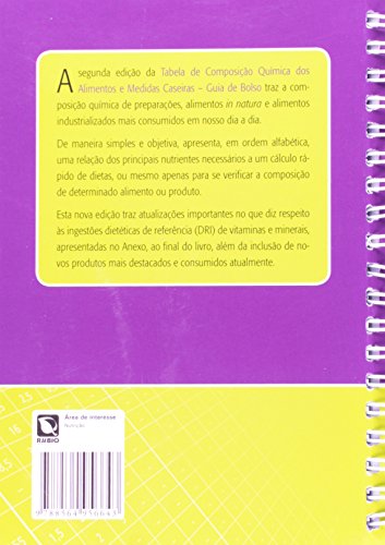 Tabela de Composição Química dos Alimentos e Medidas Caseiras: Guia de Bolso