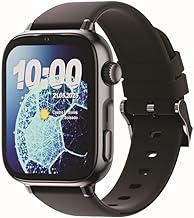 SaveFamily SaveWatch Plus 2 | Children's Smart Watch with GPS Locator, Call, Video, Whatsapp, Spotify, App Store | SIM Included - Black Dial and Black Silicone Strap