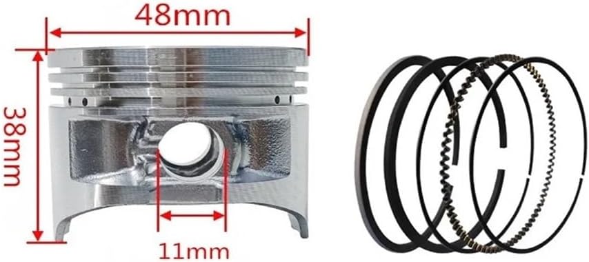 for 148F Connecting Rod Piston Piston Ring Fit for MZ80 24V 1.8KW 2.2KW Inverter Generator Genset Dajiang Loncin Zongshen Parts(Connecting Rod)