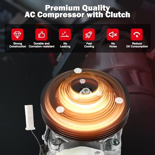 Image of cciyu Air Conditioning Compressor for Suzuki Grand Vitara Esteem Vitara