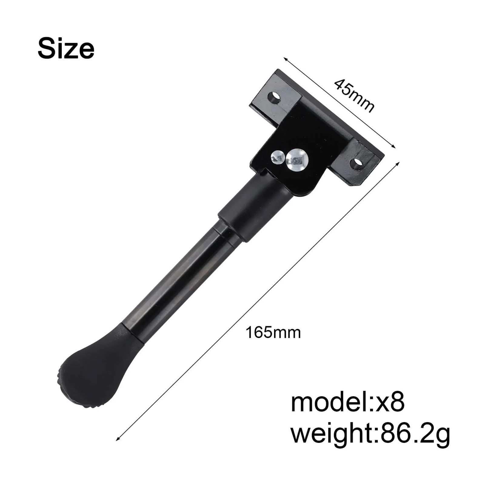 Support de pied for scooter électrique, Compatible With HX X8 Béquille de rechange pour trottinette électrique
