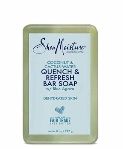 Jabón en barra de coco y cactus para enfriar y refrescar